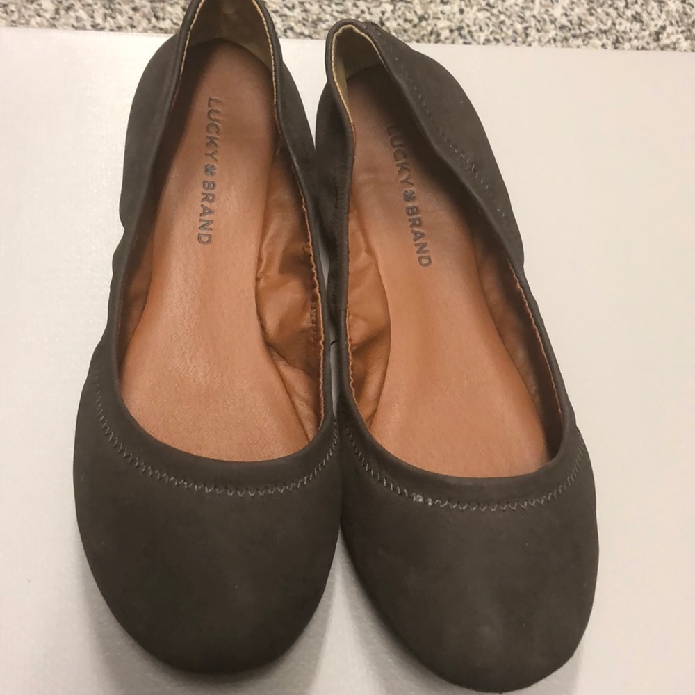 Lucky Brand brown flats